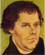 Martn Lutero, por Lucas Cranach